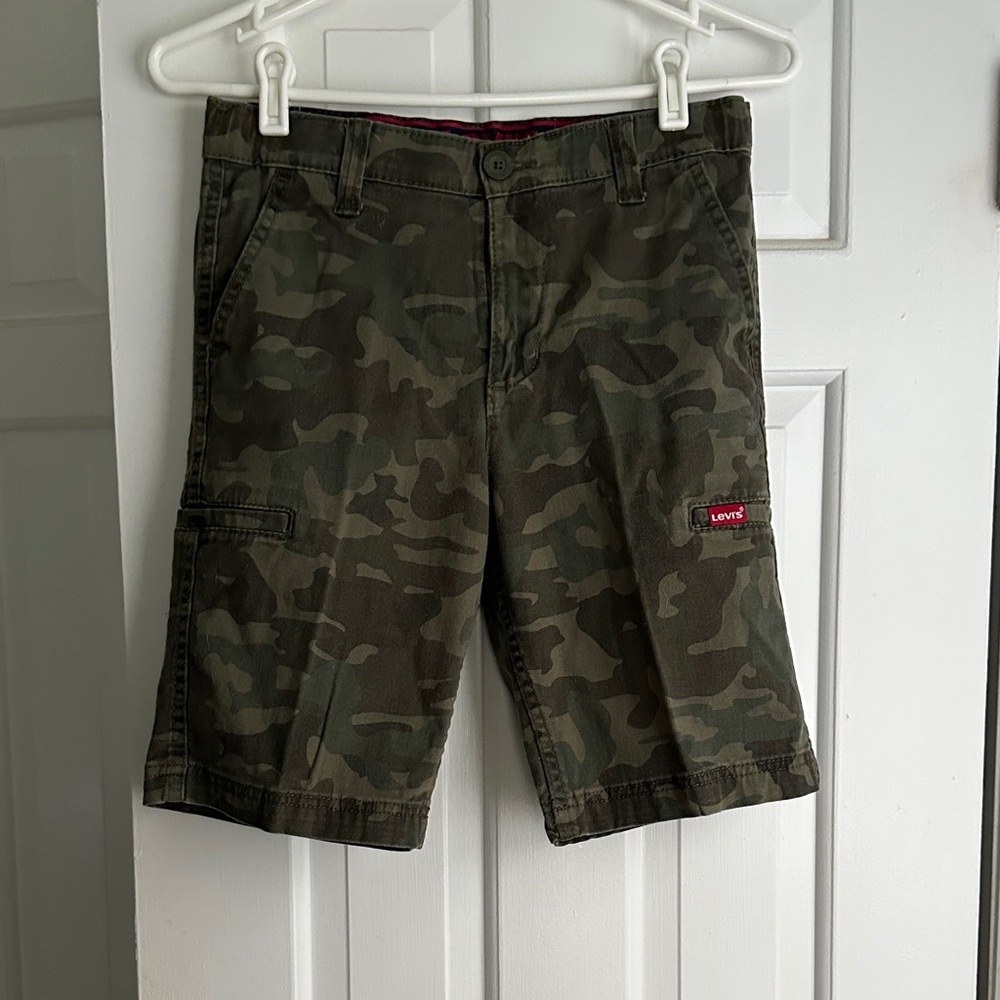 Levi's Kids Camouflage Cargo Shorts